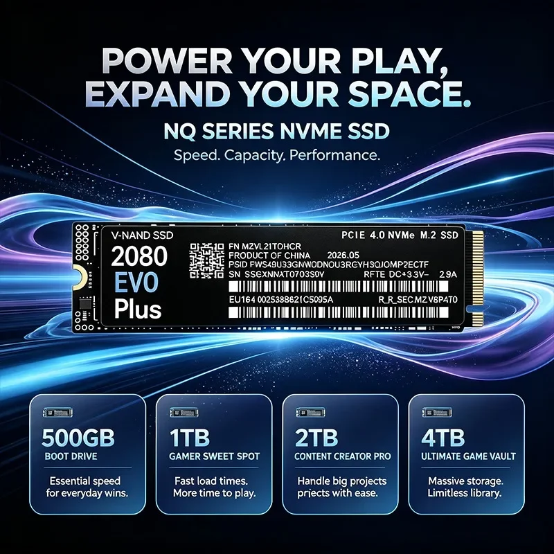 게이밍용 내장 SSD 2080 EVO Plus PCIe - M.2 Nvme 4Tb Pcie 4.0 Ssd 리뷰 및 가격