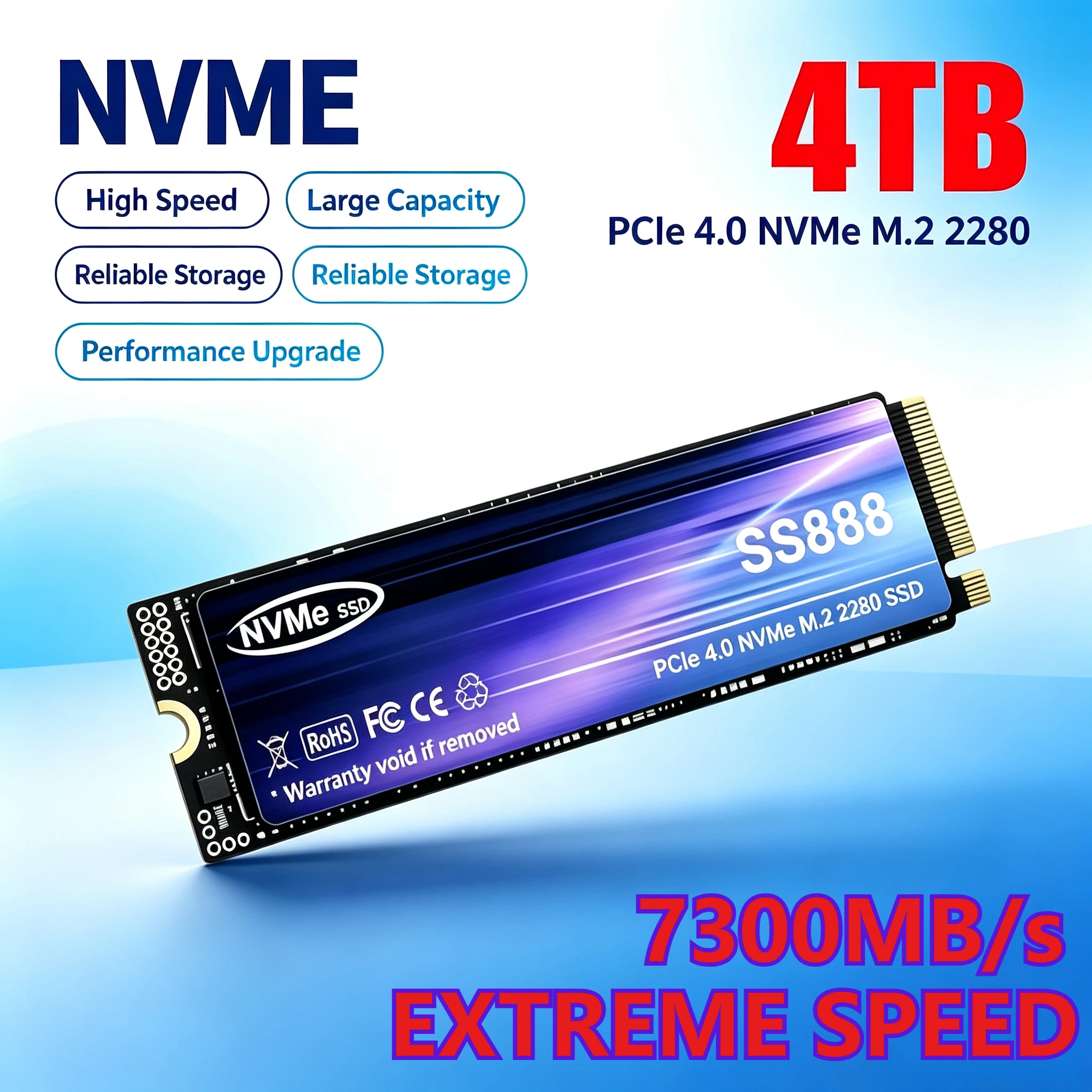 새로운 SS888 M.2 SSD 하드 디스크, 2TB, - M.2 Nvme 4Tb Pcie 4.0 Ssd 리뷰 및 가격