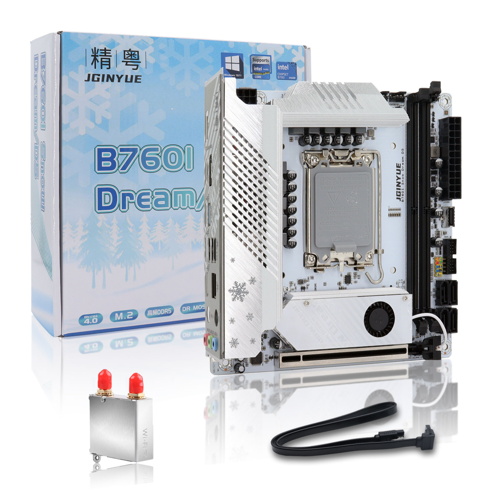 B760i ARGB WIFI DDR5 마더보드 미니 I - Lga 1700 Ddr5 Itx Motherboard 리뷰 및 가격