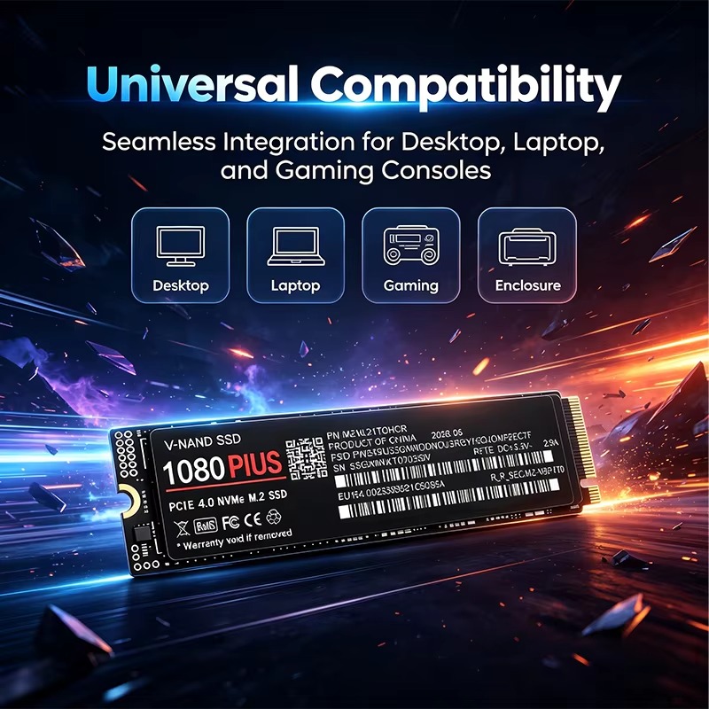 게이밍용 M.2 NVMe SSD 1080 PLUS PC - M.2 Nvme 4Tb Pcie 4.0 Ssd 리뷰 및 가격